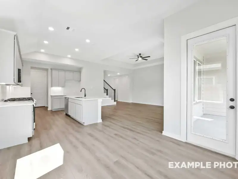 Furnished interior view inside a new home in Sundance Cove, Crosby (Image 8).