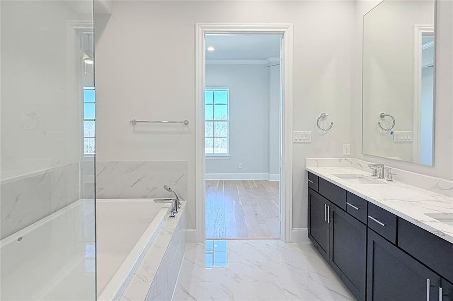 Progress photo of actual unit.