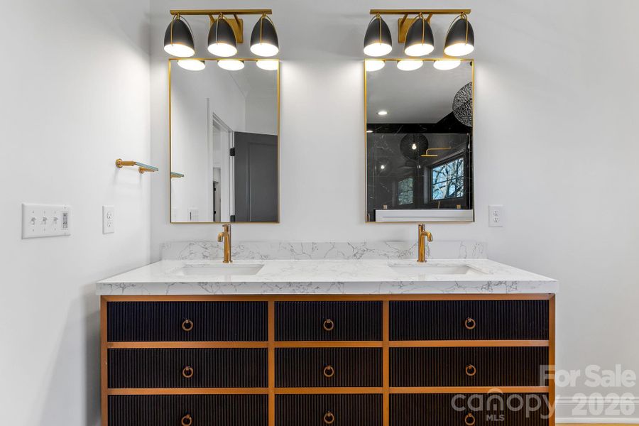 Furnished interior view inside a new home in , Charlotte (Image 16).