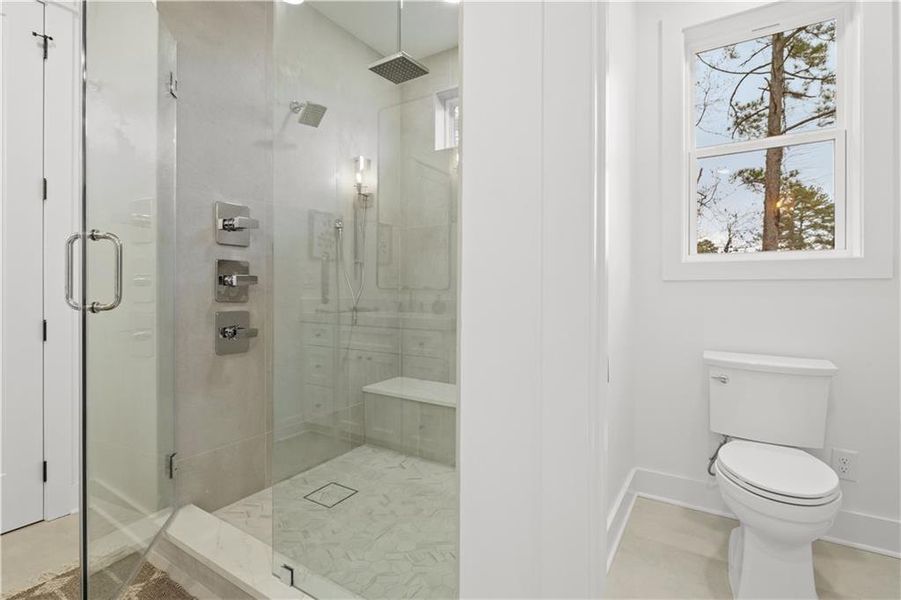 Furnished interior view inside a new home in , Johns Creek (Image 43).