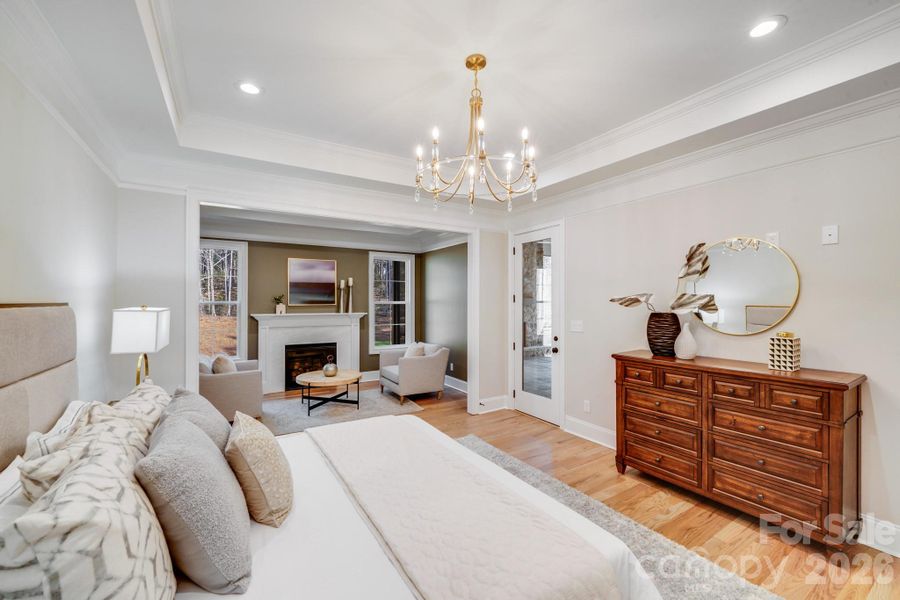 Furnished interior view inside a new home in , Lancaster (Image 40).