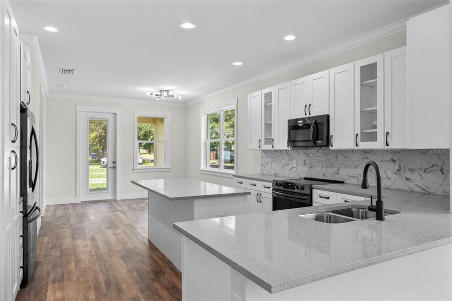 Furnished interior view inside a new home in , Tampa (Image 8). Furnished interior view inside a new home in , Tampa (Image 8).