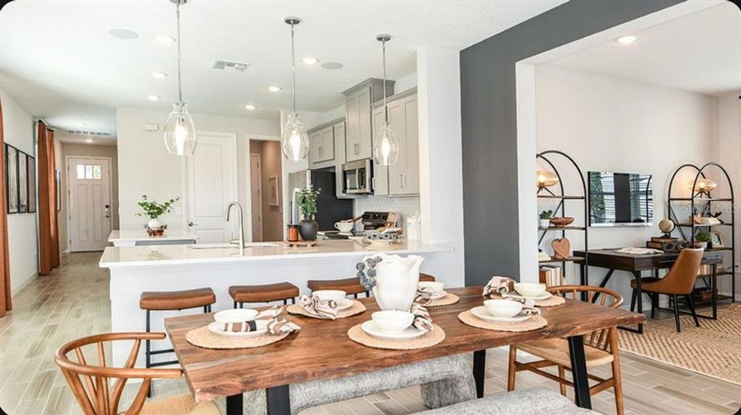 Furnished interior view inside a new home in Lochside, Mount Dora (Image 7).
