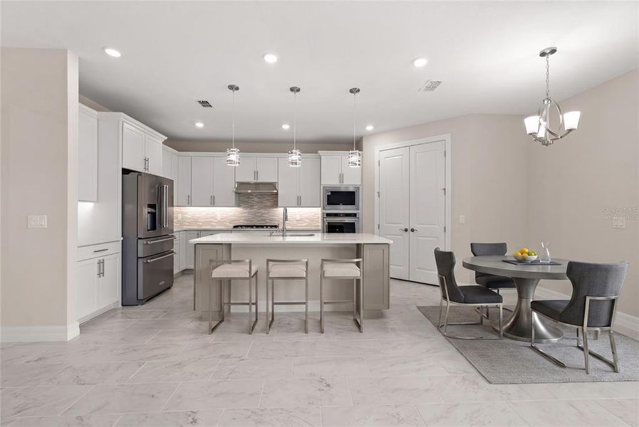 Furnished interior view inside a new home in , Mount Dora (Image 10).