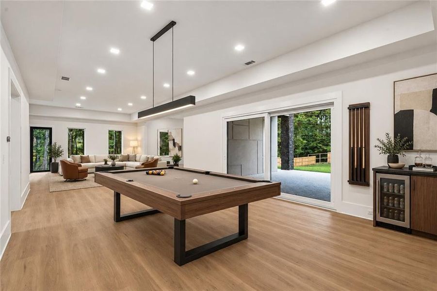 Furnished interior view inside a new home in , Auburn (Image 40).
