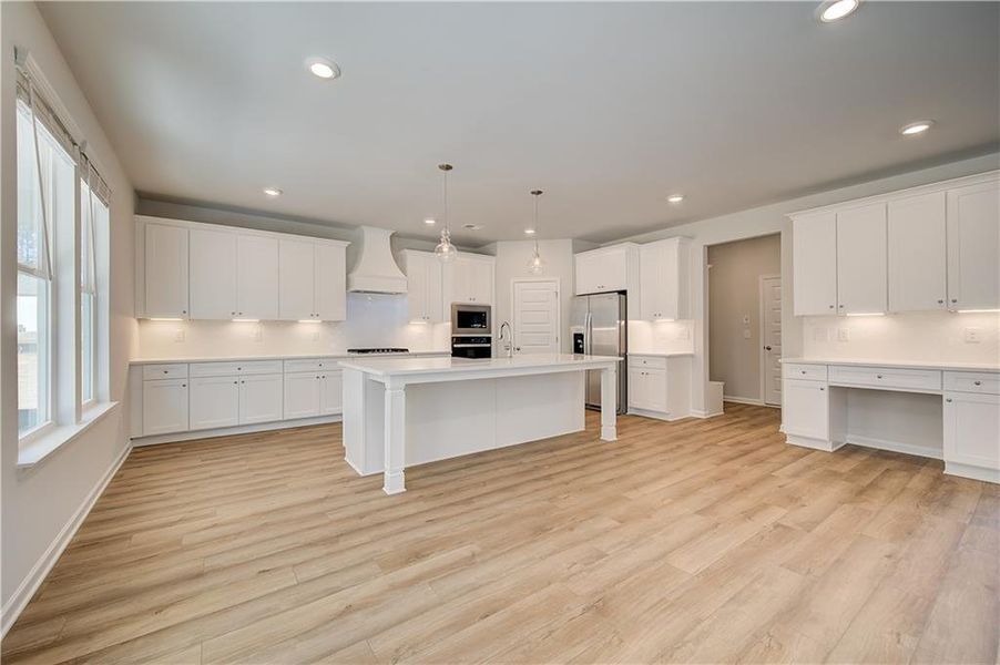 Furnished interior view inside a new home in Riverbend Overlook, Fayetteville (Image 7).