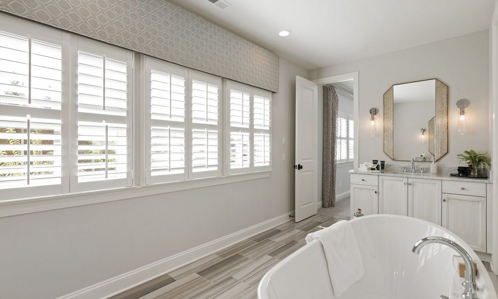 Representative furnished interior of a home built from the Tiburon II by Classica Homes in McLean - Waterfront, Clover (Image 8).