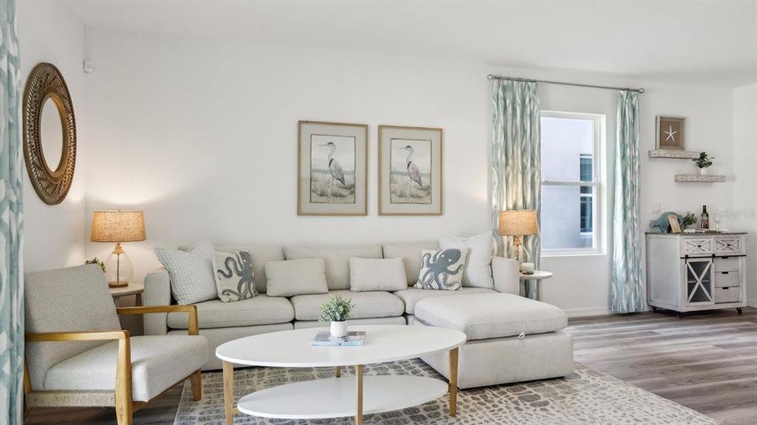 Furnished interior view inside a new home in , Zephyrhills (Image 10).