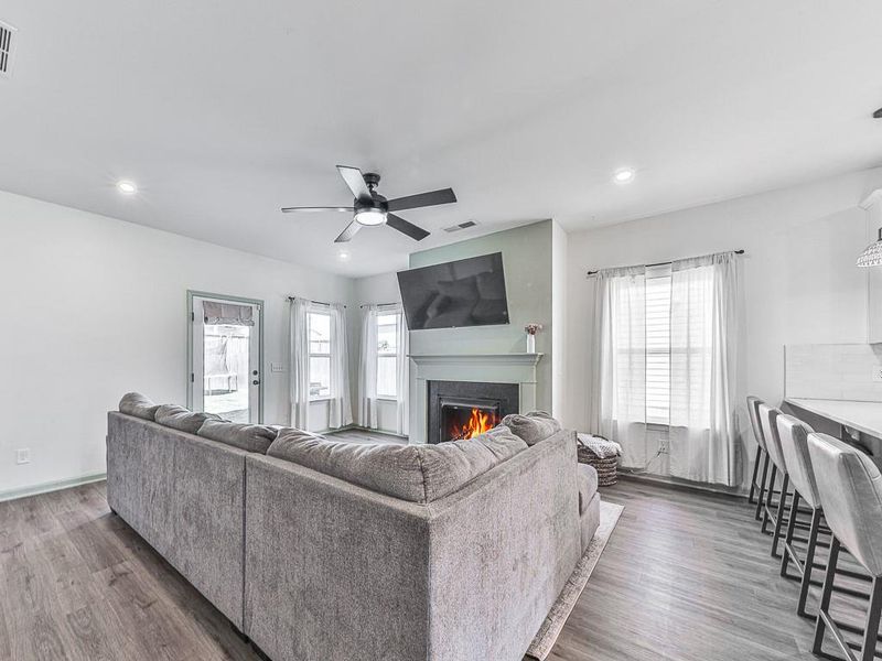 Furnished interior view inside a new home in , Cartersville (Image 15).