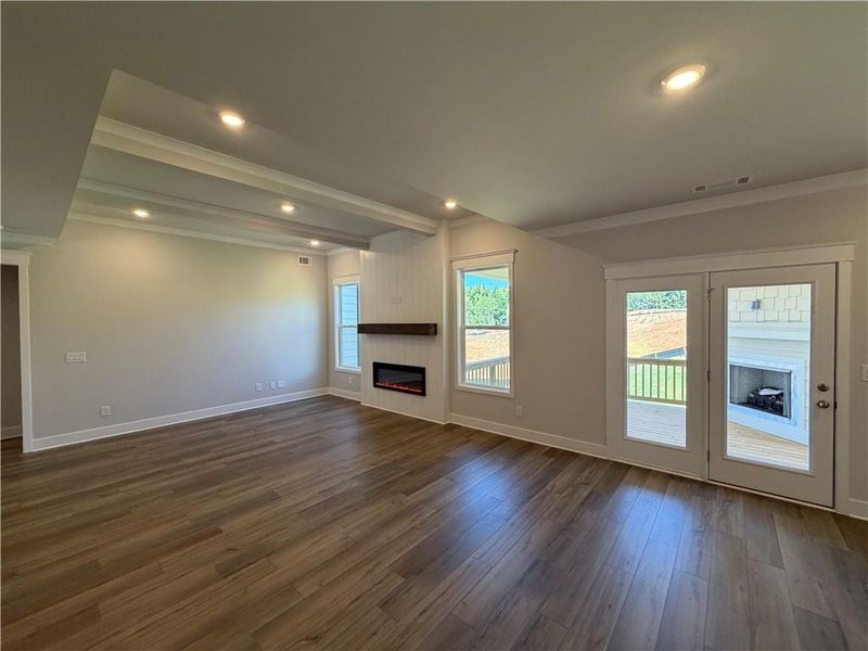 Spacious, unfurnished interior of a new home in Mallard’s Landing, Jefferson (Image 40).