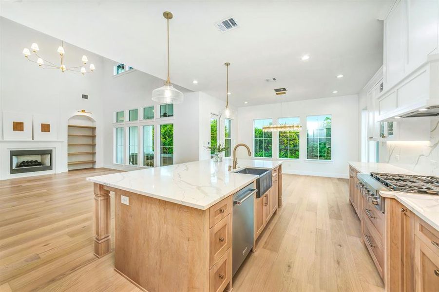Furnished interior view inside a new home in , McKinney (Image 10).