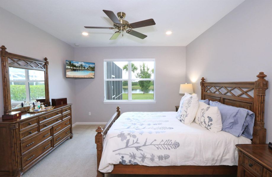 Furnished interior view inside a new home in , Port St. Lucie (Image 47).