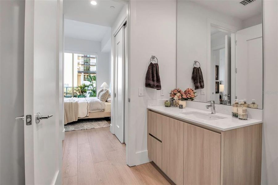 Furnished interior view inside a new home in , Sarasota (Image 24). Furnished interior view inside a new home in , Sarasota (Image 24).