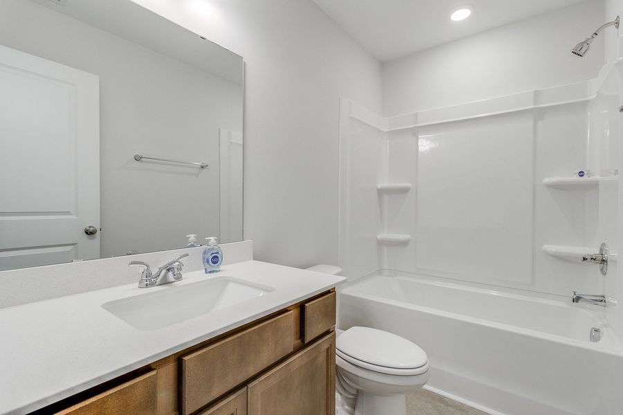 Furnished interior view inside a new home in Ellington, Elgin (Image 12).