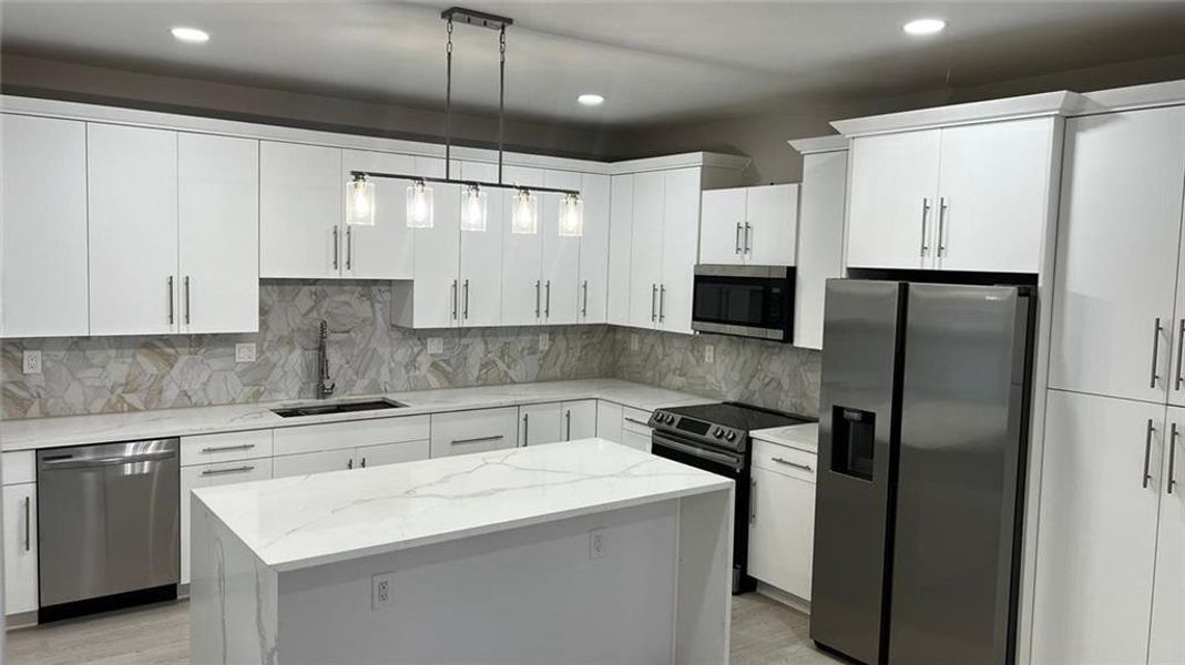 Furnished interior view inside a new home in , Riverdale (Image 6).