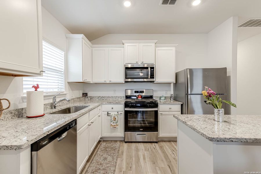 Furnished interior view inside a new home in Luckey Ranch, San Antonio (Image 13).