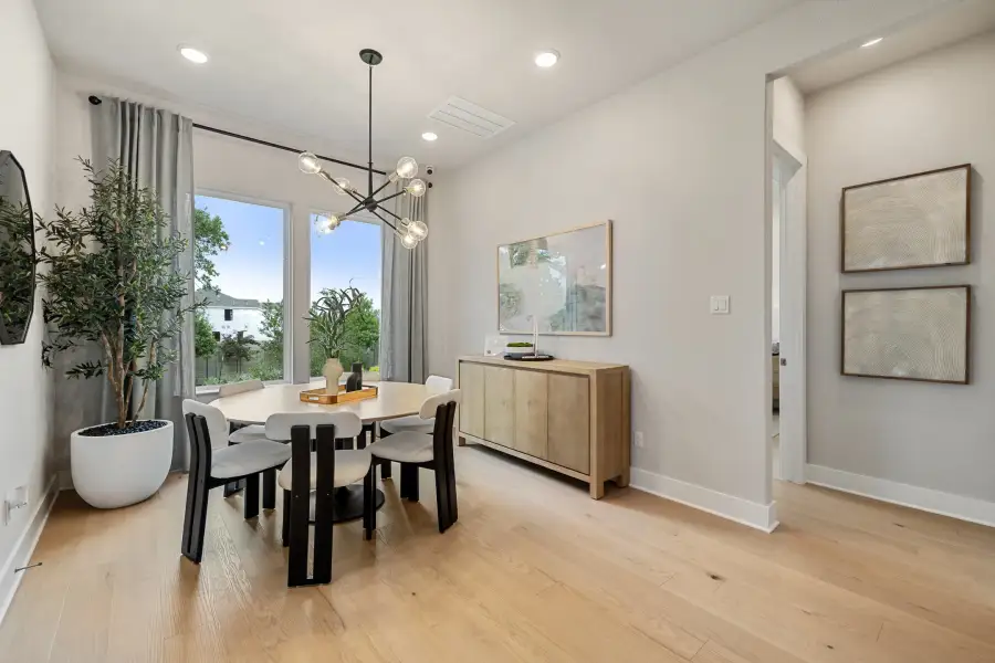 Furnished interior view inside a new home in Turner's Crossing, Buda (Image 18).