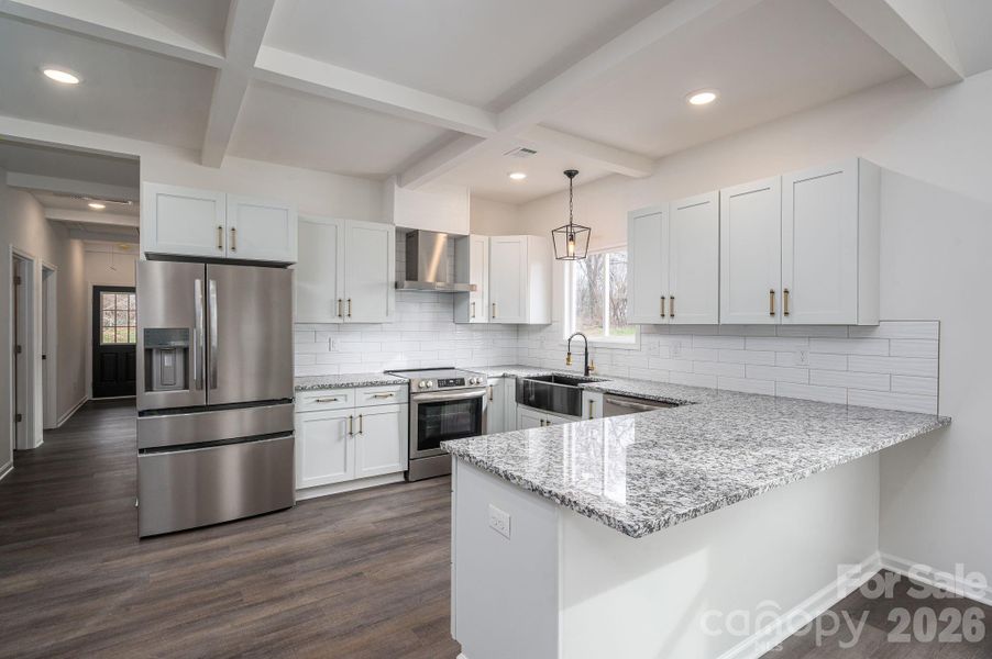 Furnished interior view inside a new home in , Cherryville (Image 10).