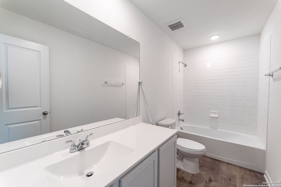 Furnished interior view inside a new home in Katzer Ranch, Converse (Image 7).