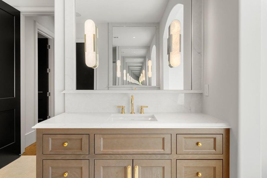 Furnished interior view inside a new home in Blue Heron Walk, Atlanta (Image 28).