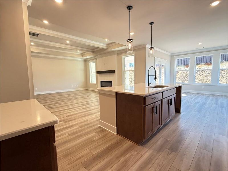 Spacious, unfurnished interior of a new home in Ponderosa Farms Reserve, Gainesville (Image 34).