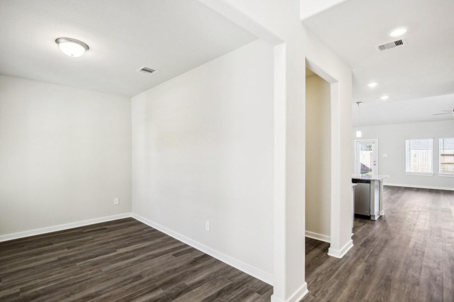 Photo is not of the actual home but is an inspirational photo of builder’s model home and may depict options, furnishings, and/or decorator features that are not included.