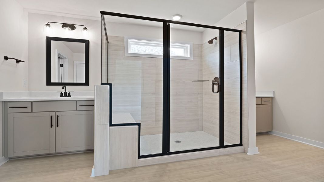 Furnished interior view inside a new home in Adams Glen, Greenville (Image 12).