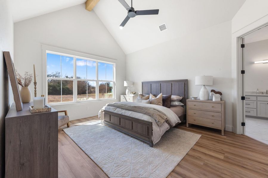 Furnished interior view inside a new home in , Bryan (Image 13).