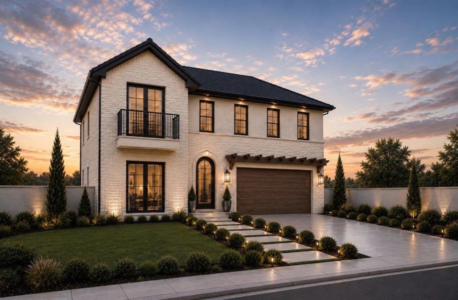Front exterior of a new home in , Dallas, TX, highlighting curb appeal (Image 2). Front exterior of a new home in , Dallas, TX, highlighting curb appeal (Image 2).