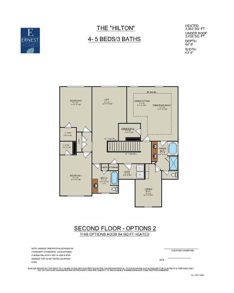 2D floor plan layout for the Hilton by Ernest Homes in Wexford, Richmond Hill, GA (Image 39). 2D floor plan layout for the Hilton by Ernest Homes in Wexford, Richmond Hill, GA (Image 39).