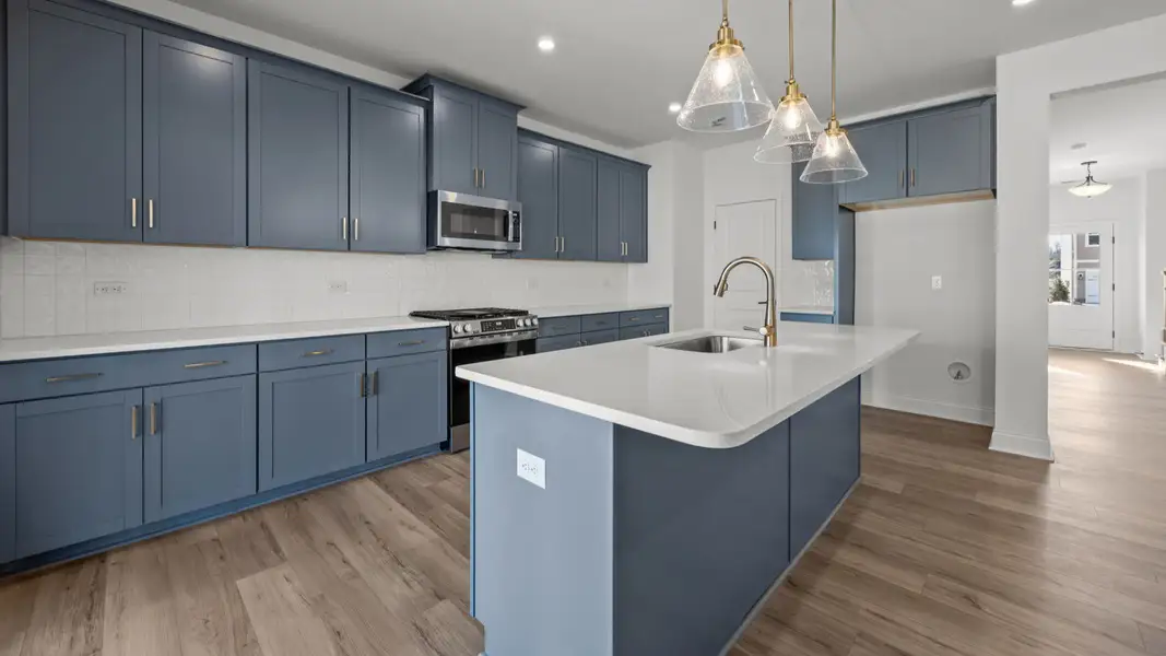 The Burton Plan in Lakeside Glen by DBR Homes in York, SC -Kitchen