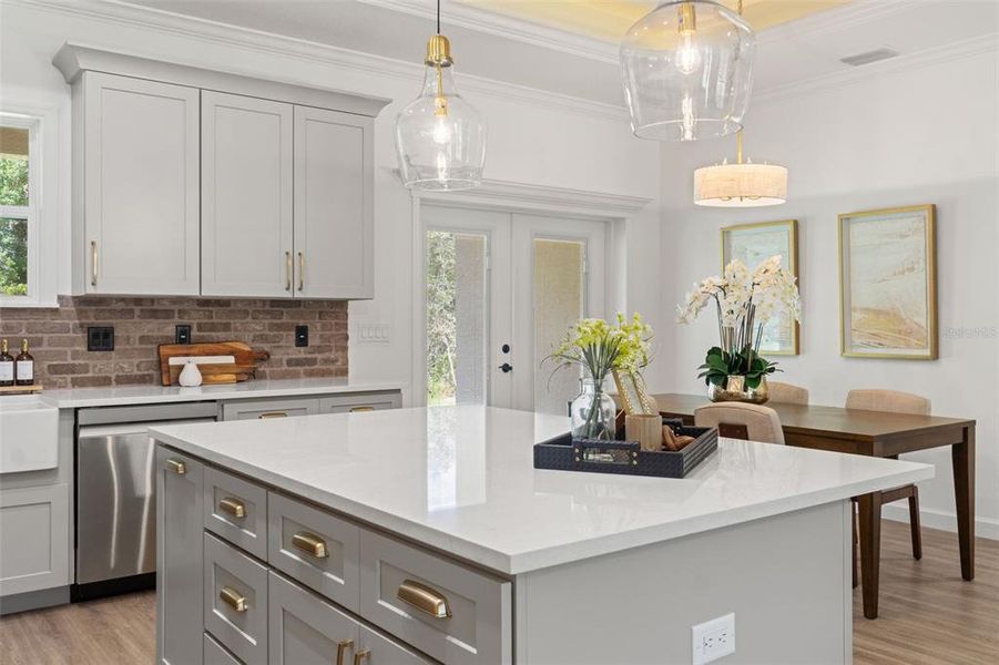 Furnished interior view inside a new home in , Citrus Springs (Image 11).