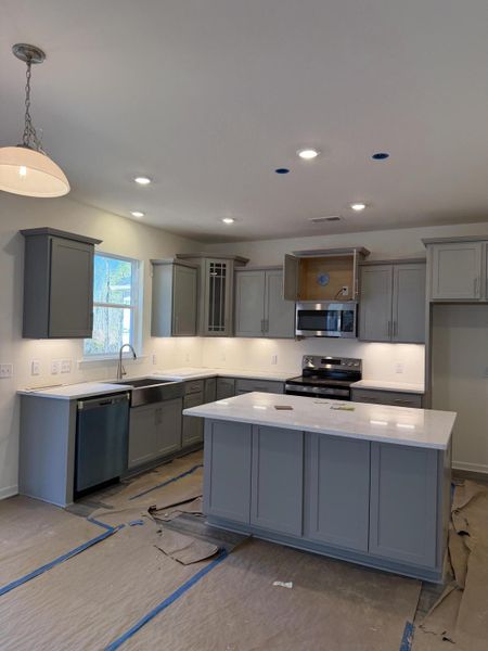 In-progress construction of a new home in Parker's Preserve, Ridgeville, SC (Image 11). In-progress construction of a new home in Parker's Preserve, Ridgeville, SC (Image 11).