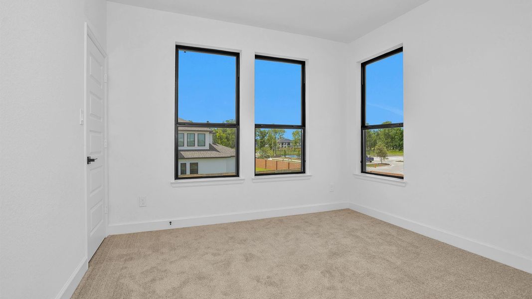 Spacious, unfurnished interior of a new home in Sienna, Missouri City (Image 7). Spacious, unfurnished interior of a new home in Sienna, Missouri City (Image 7).