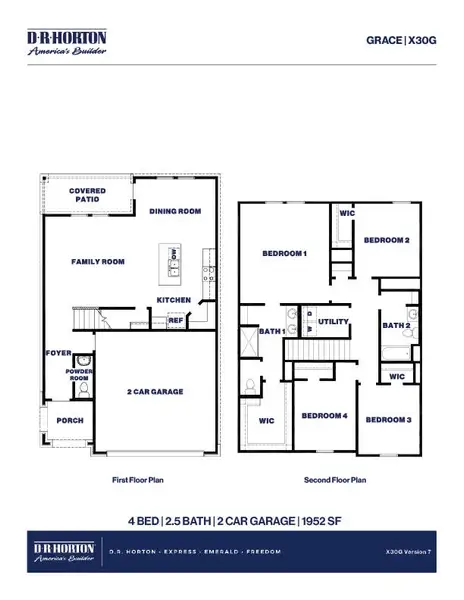 2D floor plan layout of this home in Lake Conroe Cove, Willis, TX (Image 4).