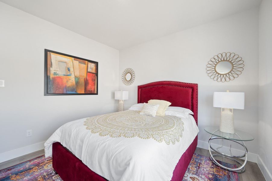 Furnished interior view inside a new home in Metro Village, Houston (Image 26).