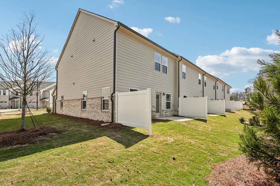 End Unit Rear Exterior