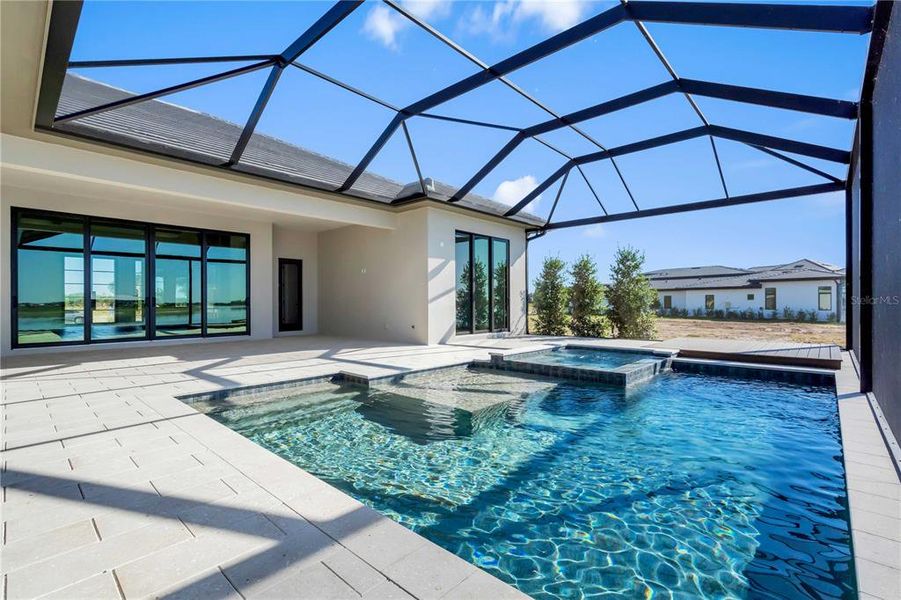 Exterior details and patio area of a home in , Sarasota (Image 28).
