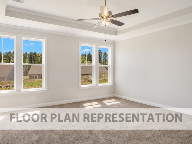 Sutton Plan Primary Bedroom