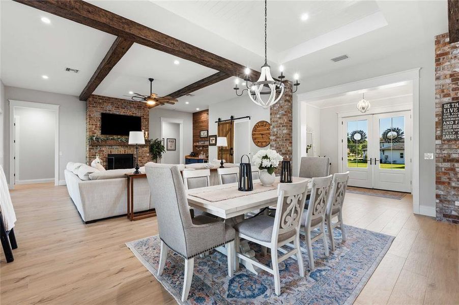 Furnished interior view inside a new home in , Ocala (Image 15).