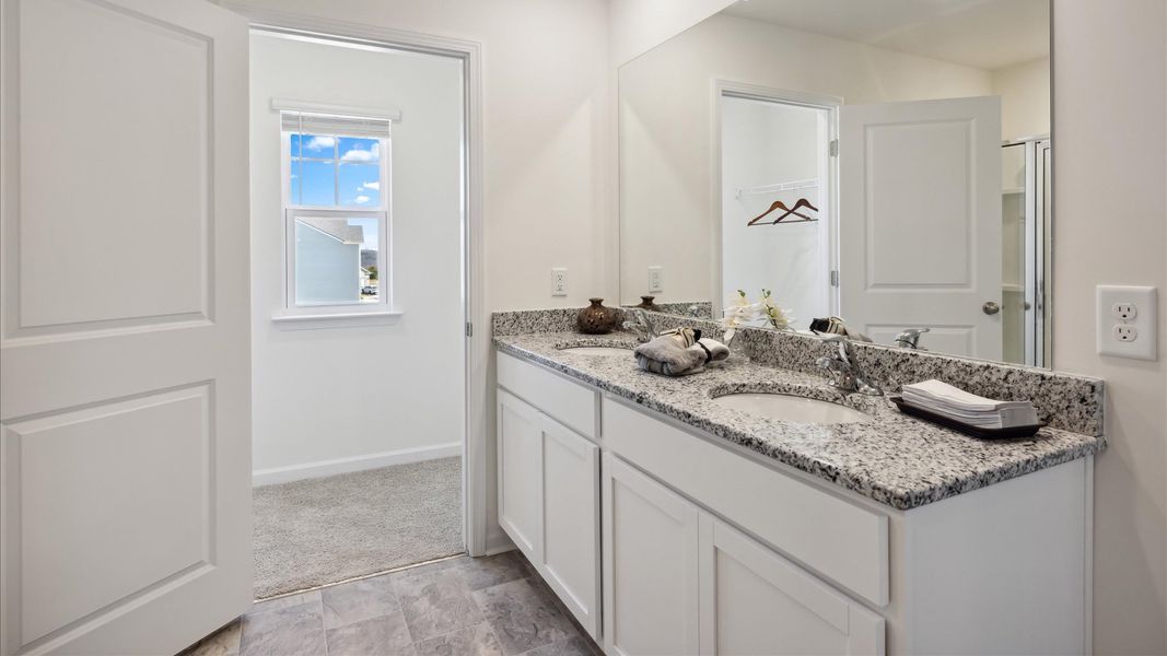 Furnished interior view inside a new home in Millstone Village, Morristown (Image 16).