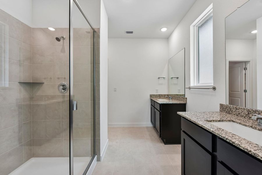 Furnished interior view inside a new home in Parkton Square, Kyle (Image 28).
