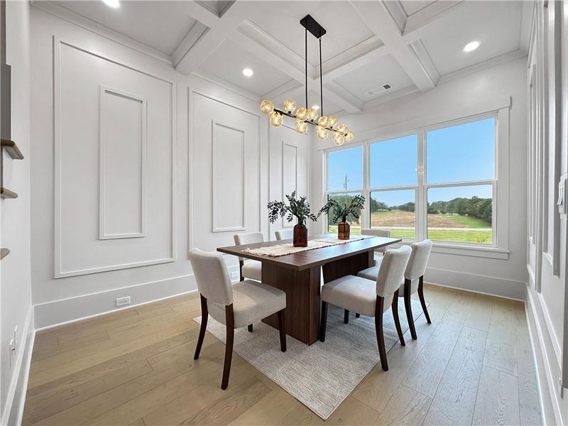 Furnished interior view inside a new home in , Jefferson (Image 15).