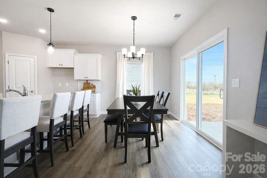 Furnished interior view inside a new home in , Shelby (Image 23).