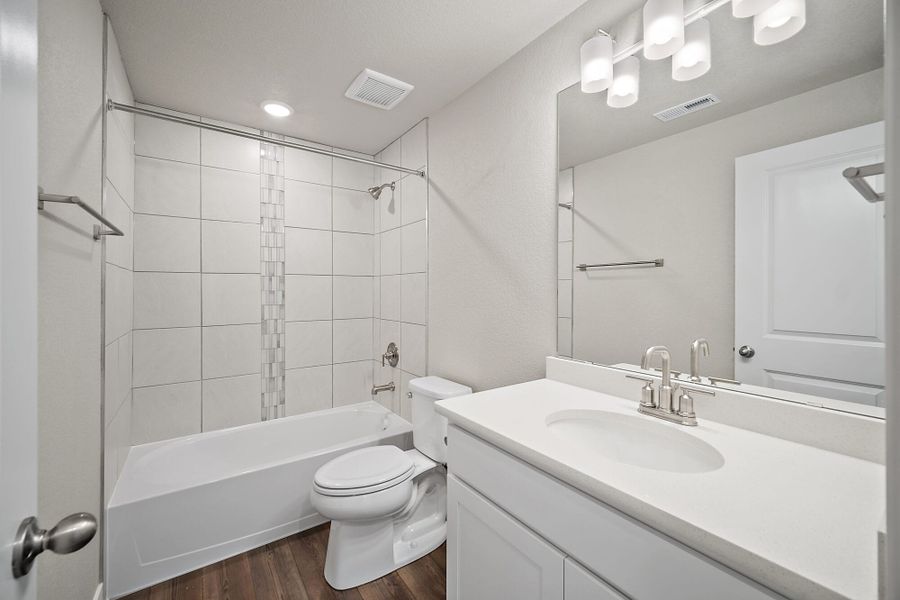 Furnished interior view inside a new home in The Glen, Colorado Springs (Image 11).