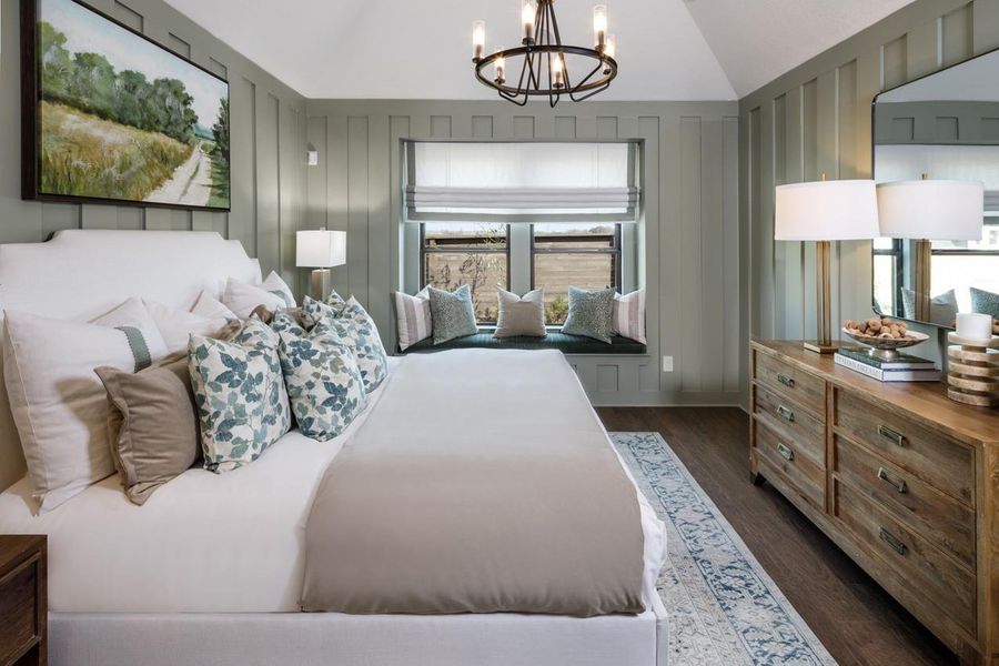 Furnished interior view inside a new home in Indigo, Richmond (Image 19).