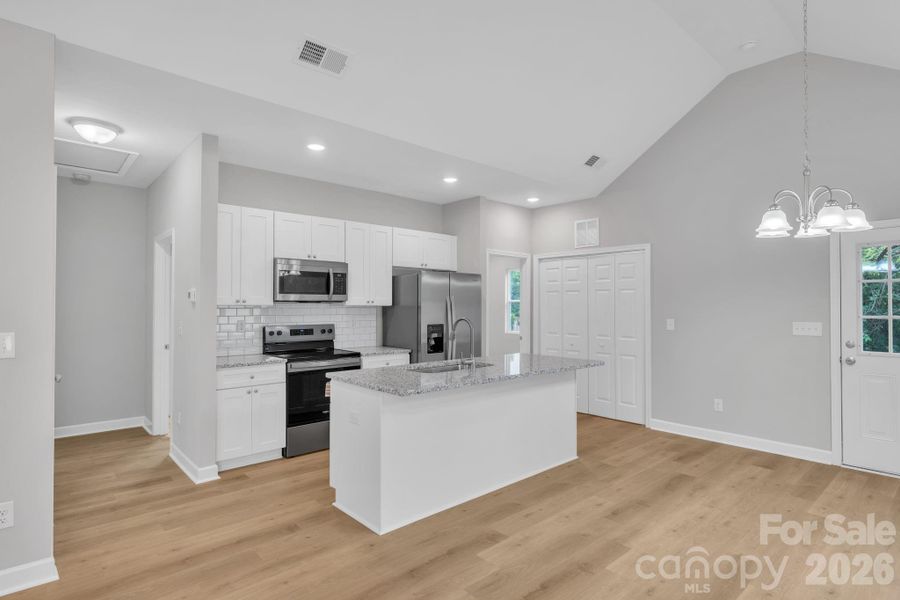 Furnished interior view inside a new home in , East Spencer (Image 12).