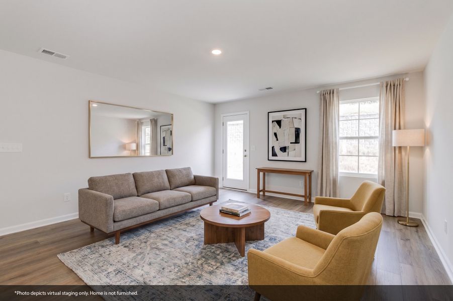 Furnished interior view inside a new home in Bluefield, Lexington (Image 8).