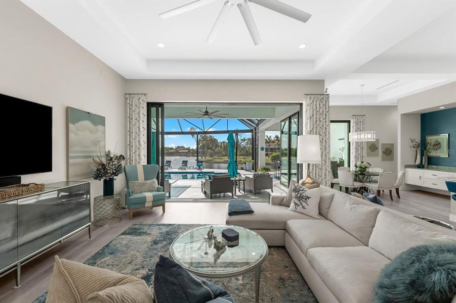 Furnished interior view inside a new home in , Port Charlotte (Image 8).