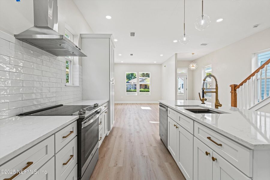 Furnished interior view inside a new home in , Jacksonville (Image 10).